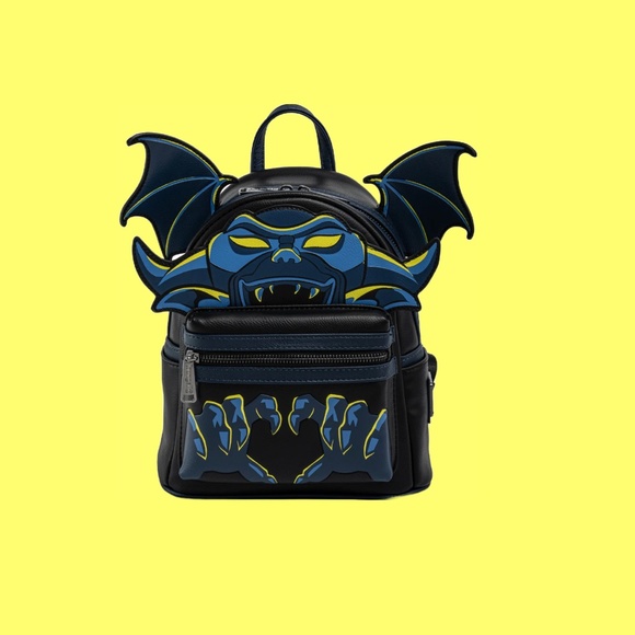 Loungefly Disney Villains Chernabog Cosplay Mini Backpack‎ With Robot Figure main image 6